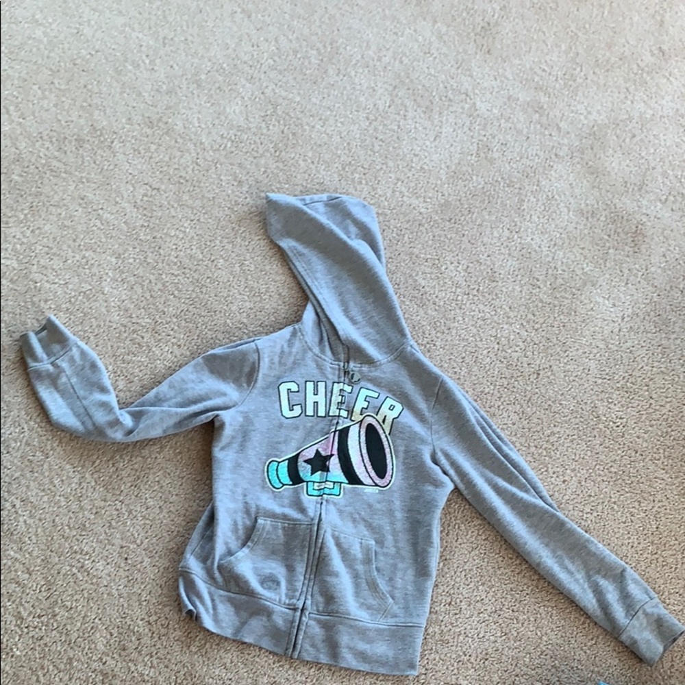 Little girls size 7 sweater brand justice